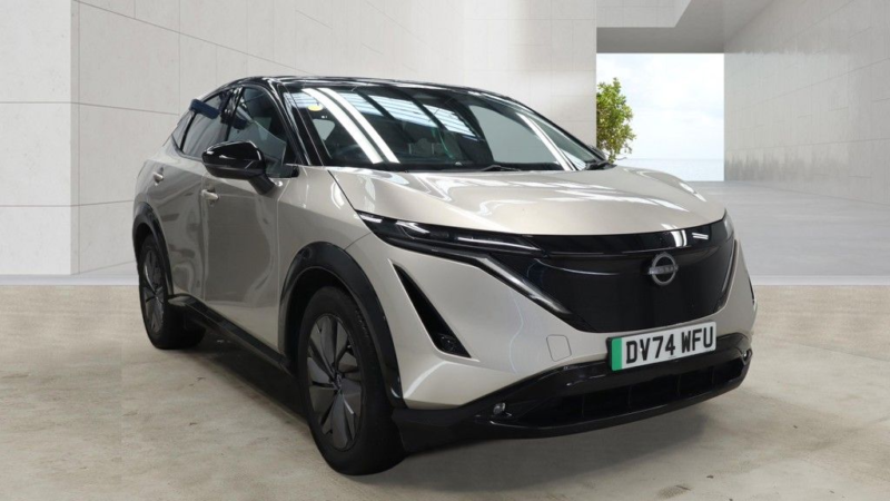 2024 Nissan Ariya 87kwh Advance SUV 5dr Electric Auto E-4orce 22kw Charger (306 Ps) in Silver — image 1