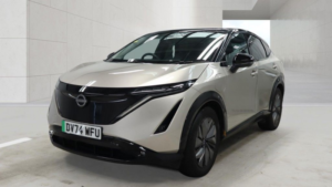 2024 Nissan Ariya 87kwh Advance SUV 5dr Electric Auto E-4orce 22kw Charger (306 Ps) in Silver — image 2