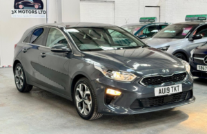 2019 Kia Ceed 1.4 T-Gdi 3 Euro 6 (s/s) 5dr in Grey — image 2