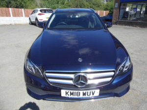 2018 Mercedes-Benz E Class 2.0 E220d Se (premium) G-Tronic+ Euro 6 (s/s) 5dr in Blue — image 2