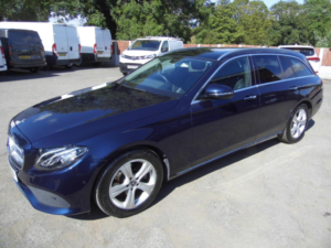 2018 Mercedes-Benz E Class 2.0 E220d Se (premium) G-Tronic+ Euro 6 (s/s) 5dr in Blue — image 3