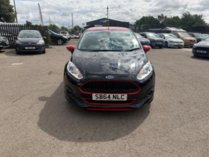 2014 Ford Fiesta 1.0t Ecoboost Zetec S Black Edition Euro 5 (s/s) 3dr in Black — image 2