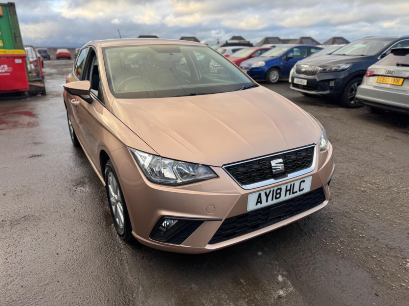 2018 SEAT Ibiza 1.0 Mpi Se Technology Euro 6 (s/s) 5dr in Gold — image 1