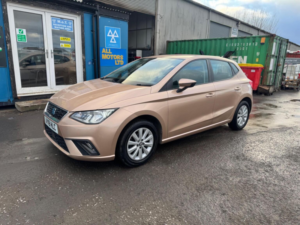 2018 SEAT Ibiza 1.0 Mpi Se Technology Euro 6 (s/s) 5dr in Gold — image 3