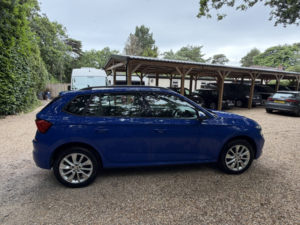 2023 Skoda Kamiq 1.0 Tsi Se in Blue — image 6