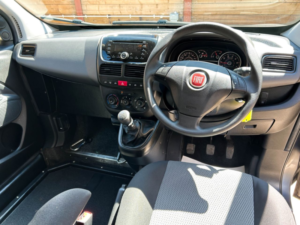 2020 Fiat Doblo 4 SEAT Passenger Up Front Side Entry Wheelchair Accessible Disabled Access Vehicle Wav in Grey — image 2