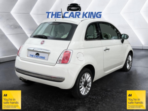 2015 Fiat 500 1.2 Lounge Euro 6 (s/s) 3dr in White — image 3