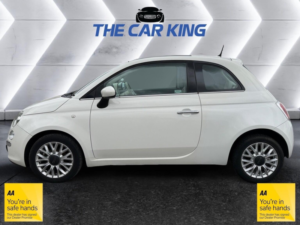 2015 Fiat 500 1.2 Lounge Euro 6 (s/s) 3dr in White — image 4