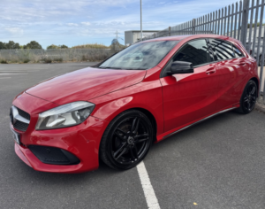2017 Mercedes-Benz A Class A200d 2.1 Amg Line in Red — image 2