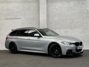 2014 BMW 3 Series 2.0 320i M Sport Touring Auto Xdrive Euro 6 (s/s) 5dr in Silver — image 3