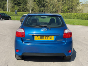 2010 Toyota Auris 1.6 V-Matic Tr 5dr in Blue — image 6