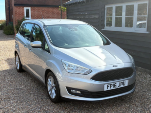2016 Ford Grand C-Max 1.5 Tdci Zetec Euro 6 (s/s) 5dr in Silver — image 5