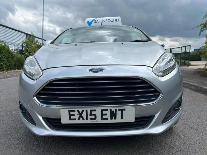 2015 Ford Fiesta 1.0t Ecoboost Titanium Euro 6 (s/s) 5dr in Silver — image 1