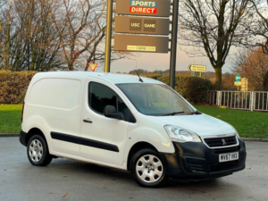 2017 Peugeot Partner 1.6 Bluehdi 854 Professional L1 5dr in White — image 3