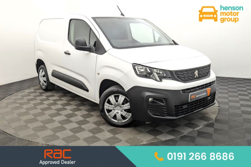 2019 Peugeot Partner 1.5 Bluehdi 1000 Professional Standard Panel Van 5dr Diesel Manual Swb Euro 6 (s/s) (100 Bhp) in White — image 1