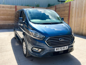 2021 Ford Tourneo Custom Drive From 3 SEAT Auto Wheechair Accessible Disabled Access Vehicle Wav in Blue — image 5