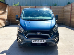 2021 Ford Tourneo Custom Drive From 3 SEAT Auto Wheechair Accessible Disabled Access Vehicle Wav in Blue — image 6