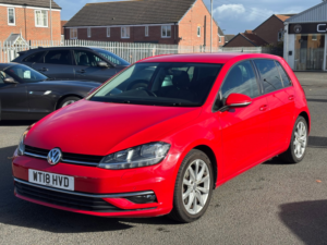 2018 Volkswagen Golf 1.6 Tdi Gt Hatchback 5dr Diesel Manual Euro 6 (s/s) (115 Ps) in Red — image 4