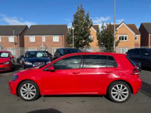 2018 Volkswagen Golf 1.6 Tdi Gt Hatchback 5dr Diesel Manual Euro 6 (s/s) (115 Ps) in Red — image 5