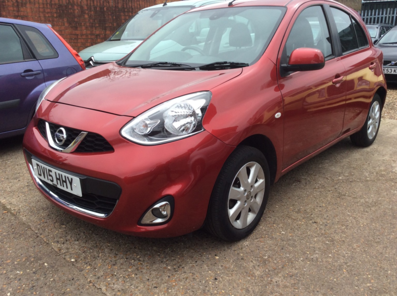 2015 Nissan Micra 1.2 Acenta in Red — image 1