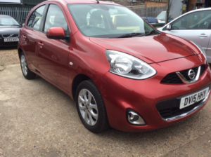2015 Nissan Micra 1.2 Acenta in Red — image 2