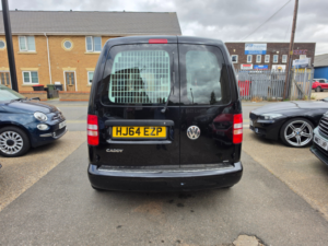 2014 Volkswagen Caddy 1.6 Tdi Bluemotion Tech C20 Trendline Panel Van 4dr Diesel Manual L1 H1 (134 G/km, 101 Bhp) in Black — image 4