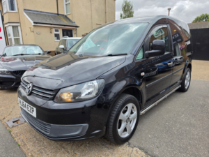2014 Volkswagen Caddy 1.6 Tdi Bluemotion Tech C20 Trendline Panel Van 4dr Diesel Manual L1 H1 (134 G/km, 101 Bhp) in Black — image 6