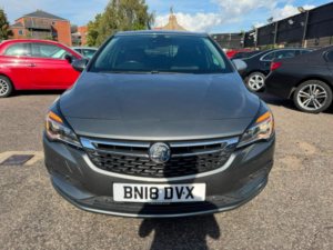 2018 Vauxhall Astra 1.4i Turbo Sri Auto Euro 6 (s/s) 5dr in Grey — image 3