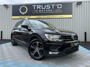 2017 Volkswagen Tiguan 2.0 Tdi Bluemotion Tech Se Navigation 4motion Euro 6 (s/s) 5dr in Black — image 2