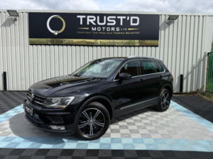 2017 Volkswagen Tiguan 2.0 Tdi Bluemotion Tech Se Navigation 4motion Euro 6 (s/s) 5dr in Black — image 4