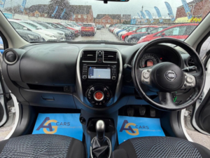 2016 Nissan Micra 1.2 N-Tec Euro 6 5dr in White — image 2