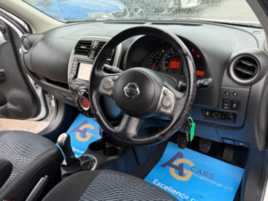 2016 Nissan Micra 1.2 N-Tec Euro 6 5dr in White — image 3