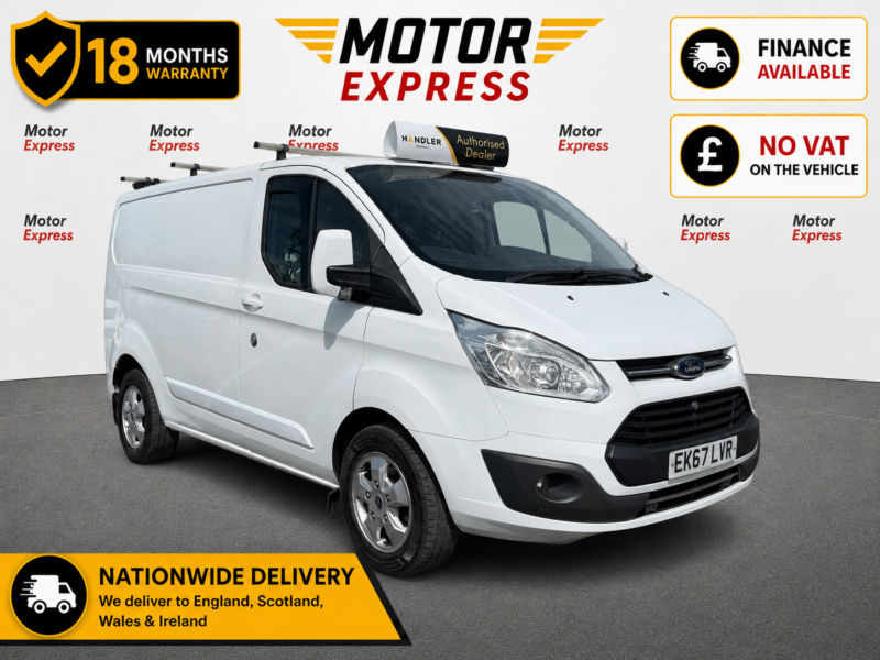 2017 Ford Transit Custom 2.0 Tdci 270 Limited in White — image 1