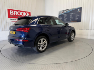 2017 Audi Q5 2.0 Tdi S Line S Tronic Quattro Euro 6 (s/s) 5dr in Blue — image 4