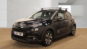2017 Citroen C3 1.2 Puretech Flair Eat6 Euro 6 (s/s) 5dr in Black — image 2