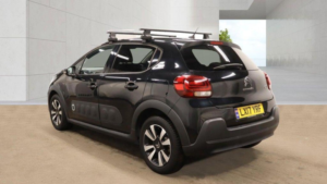2017 Citroen C3 1.2 Puretech Flair Eat6 Euro 6 (s/s) 5dr in Black — image 3