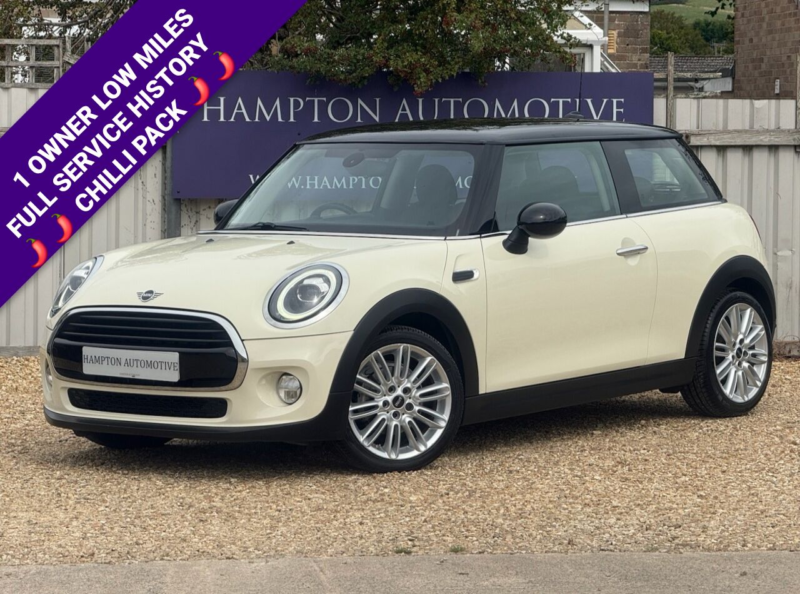 2018 MINI Hatch 1.5 Cooper Hatchback 3dr Petrol Manual Euro 6 (s/s) (136 Ps) in White — image 1