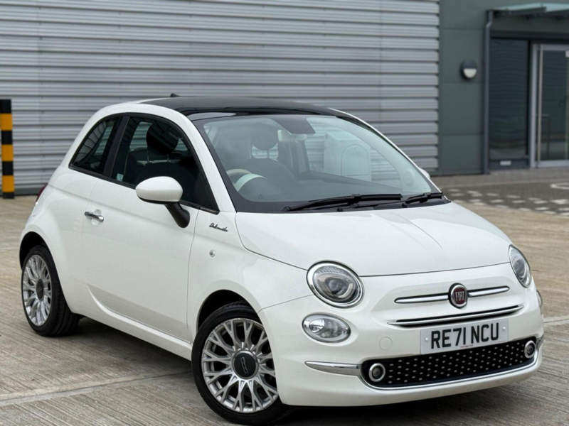 2021 Fiat 500 1.0 Mhev Dolcevita Plus Euro 6 (s/s) 3dr in White — image 1