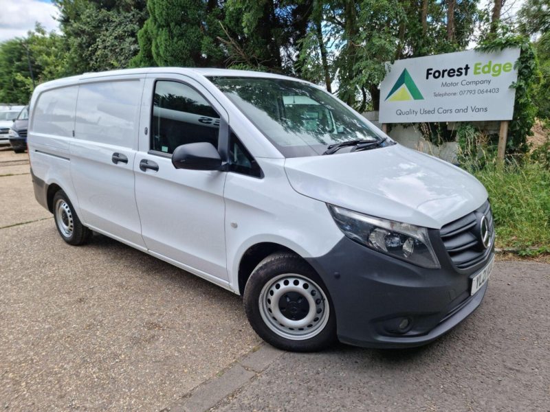 2021 Mercedes-Benz Vito 1.7 114 Cdi Progressive Fwd L2 Euro 6 (s/s) 5dr (lwb) in White — image 1