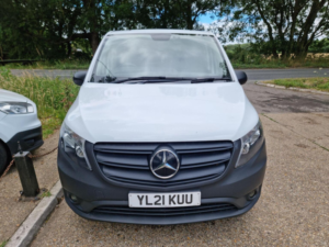 2021 Mercedes-Benz Vito 1.7 114 Cdi Progressive Fwd L2 Euro 6 (s/s) 5dr (lwb) in White — image 6
