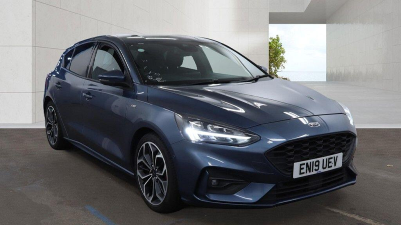 2019 Ford Focus 1.5t Ecoboost St-Line X Auto Euro 6 (s/s) 5dr in Blue — image 1