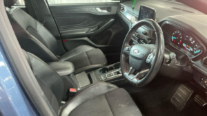 2019 Ford Focus 1.5t Ecoboost St-Line X Auto Euro 6 (s/s) 5dr in Blue — image 3
