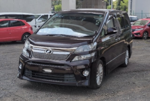 2013 Toyota Vellfire 3.5z G Edition Leather Seats in Purple — image 3