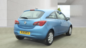 2016 Vauxhall Corsa 1.4i Ecoflex Design Euro 6 3dr in Blue — image 4