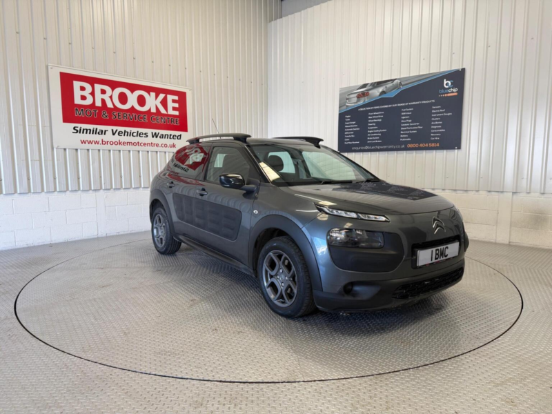 2015 Citroen C4 Cactus 1.6 Bluehdi Feel Euro 6 (s/s) 5dr in Grey — image 1