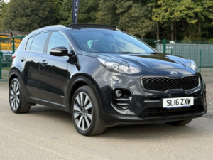 2016 Kia Sportage 2.0 Crdi Kx-4 SUV 5dr Diesel Auto AWD Euro 6 (182 Bhp) in Black — image 3