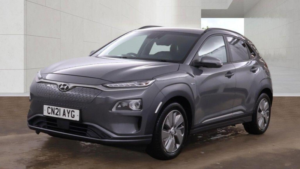 2020 Hyundai Kona 64kwh Premium Se Auto 5dr (7kw Charger) in Grey — image 2