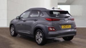 2020 Hyundai Kona 64kwh Premium Se Auto 5dr (7kw Charger) in Grey — image 3