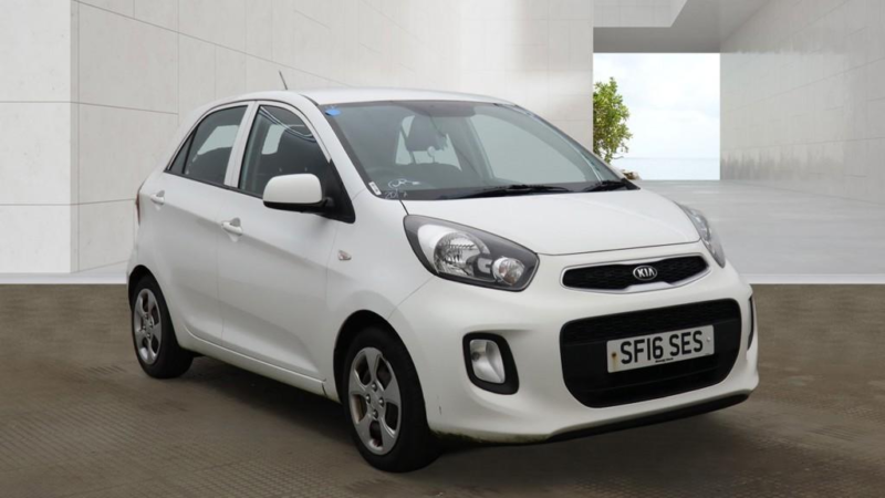 2016 Kia Picanto 1.0 1 Air in White — image 1