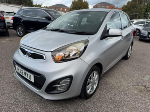 2012 Kia Picanto 1.25 2 Auto Euro 5 5dr in Silver — image 2